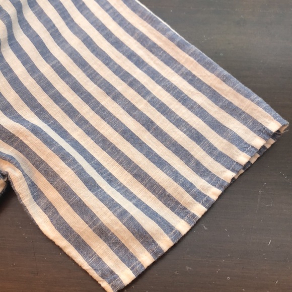 Abercrombie and Fitch Striped Dress, size: medium, blue and white - Picture 5 of 5